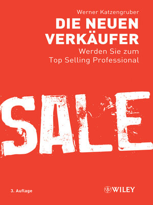 cover image of Die neuen Verk&auml;ufer